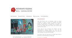 Desktop Screenshot of dalcavaliere.de